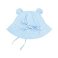 thumbnail image 6 of YSUEJPF Baby Summer Sun Hat Boys Girls Outdoor Breathable Bucket Hat Toddler Wide Brim Beach Hats 1-3 Years, 6 of 9