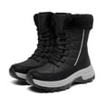 thumbnail image 7 of Earlde Men Women Snow Boots Comfortable Faux Fur Full Lined Black, 7 of 7