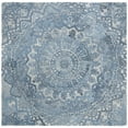 thumbnail image 6 of SAFAVIEH Marquee Georgiana Floral Area Rug, Blue/Ivory, 3' x 5', 6 of 10