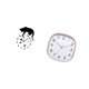 thumbnail image 5 of Reloj de pared,Reloj de pared de gato para sala de estar,dormitorio decorativo.,Reloj colgante de pared para cocina y baño moderno,Reloj de pared,Reloj de pared digital grande y sencillo para, 5 of 8