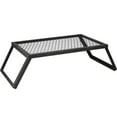 thumbnail image 3 of Ozark Trail 24" x 16" Carbon Steel Heavy-Duty Foldable Campfire Cooking Grill, Black, 3 of 10
