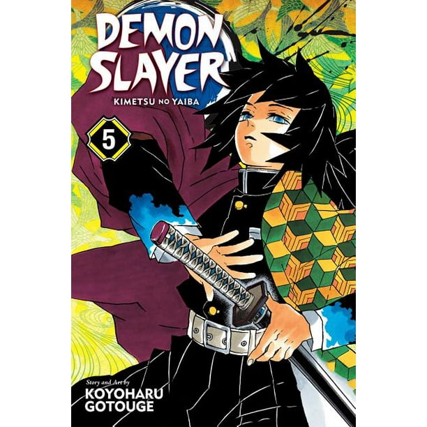 Demon Slayer Kimetsu No Yaiba Demon Slayer Kimetsu No Yaiba Vol 5 Volume 5 Series 5 Paperback Walmart Com Walmart Com