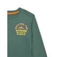 thumbnail image 2 of Cheetah Boy's Athletic Explorer Long-Sleeve T-Shirt, Sizes 4-18, 2 of 3