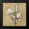 thumbnail image 2 of Emery, Kristin 20x20 Black Modern Framed Museum Art Print Titled - Calla Lily I, 2 of 5