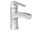 thumbnail image 2 of Moen Tilson Chrome Bathroom Sink Faucet with Optional Deck Plate, 84565, 2 of 5