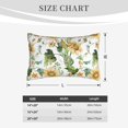 thumbnail image 2 of Salouo Watercolor Bright Sunflowers Print Print Pillow Case Cover,Wrinkle-Free Bed Pillow Cover Pack of 1 Home Decor Fade-Resistant and Stain-Resistant ,Pillows Not Included -14"x20", 2 of 8