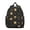 Sun and Moon-1, variant on Skull and Flower Gothic Pattern Backpack for School, Cute School Bag with Adjustable Shoulder Straps and Padded Back, 13.8"x11.4"x6"