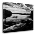thumbnail image 2 of "Four Boats At Sunset" By Monte Nagler, Fine Art Giclee Print on Gallery Wrap Canvas, Ready to Hang, 2 of 2
