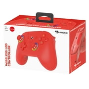 Subsonic – Wireless controller for Switch 2 / Switch 1 and Switch Oled – Wireless gamepad controller with LED, vibrations ant 6 axis gyro - Red