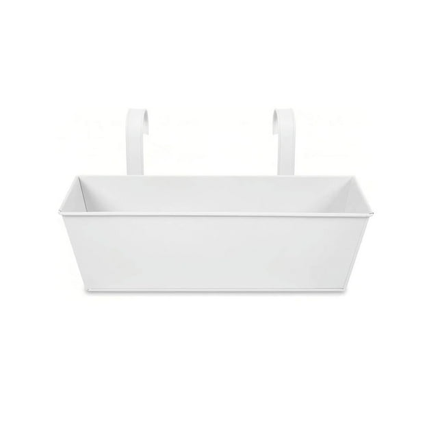 HUASHENG Outdoor Balcony Outdoor Plants Planter Over The Planter Hanging For Fence Flower 1 Pcs