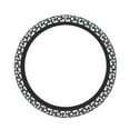 thumbnail image 2 of Lsque Daisies Flowers Ultra Soft Car Steering Wheel Cover for Women, Standard 15 inch Size for Truck Van SUV Auto, 2 of 8