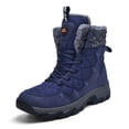 thumbnail image 2 of Zapatos Senderismo Botas Montaña Impermeables Con Aislamiento para Exteriores Hombre (46) Azul, 2 of 9