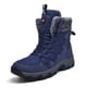 thumbnail image 2 of Zapatos Senderismo Botas Invierno Nieve Forro Piel Cálida para Hombres Exteriores, 2 of 9