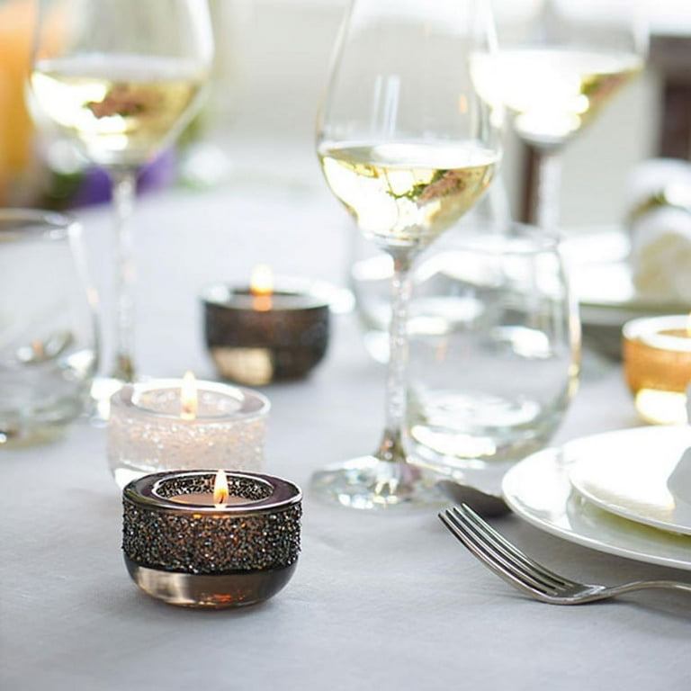 Swarovski Shimmer Crystal Tea Light Holder (Grey) 5108876