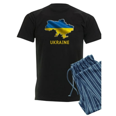 

CafePress - Cool Ukraine Flag Ukrainian Pride Native H Pajamas - Men s Dark Pajamas