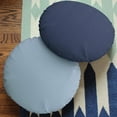 thumbnail image 5 of Covers&All Round Pillow Cover, Weather & UV Resistant Water Repellant Protector for Pillows Home Office Living Room Decor Chair Sofa Couch, with Zippers (30" Dia x 5" H, Sky Blue), 5 of 7
