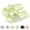 Green, variant on Unisex Cute Cartoon Bear EVA Slide Slippers, Non Quick Dry Open Toe Shower Sandals for Indoor Bathroom Dorm Kitchen Spa Travel Use Black 44-45