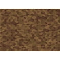 thumbnail image 1 of Ahgly Company Machine Washable Indoor Rectangle Transitional Red Brown Area Rugs, 3' x 5', 1 of 7