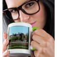 thumbnail image 2 of 3dRose, Charleston SC Waterfront, 11oz Two-Tone Green Mug, 2 of 7
