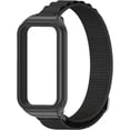thumbnail image 2 of KOMI Strap for Amazfit Band 7 Nylon Replacement Strap Watch Wrist Band Smart Bracelet Accessories for Amazfit 7 Fit Band Black, 2 of 9