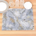 thumbnail image 7 of Alcohol Ink Pattern Placemat Cotton Linen Fabric Table Mats Family Dinner Tableware Kitchen Table Mat, 7 of 7