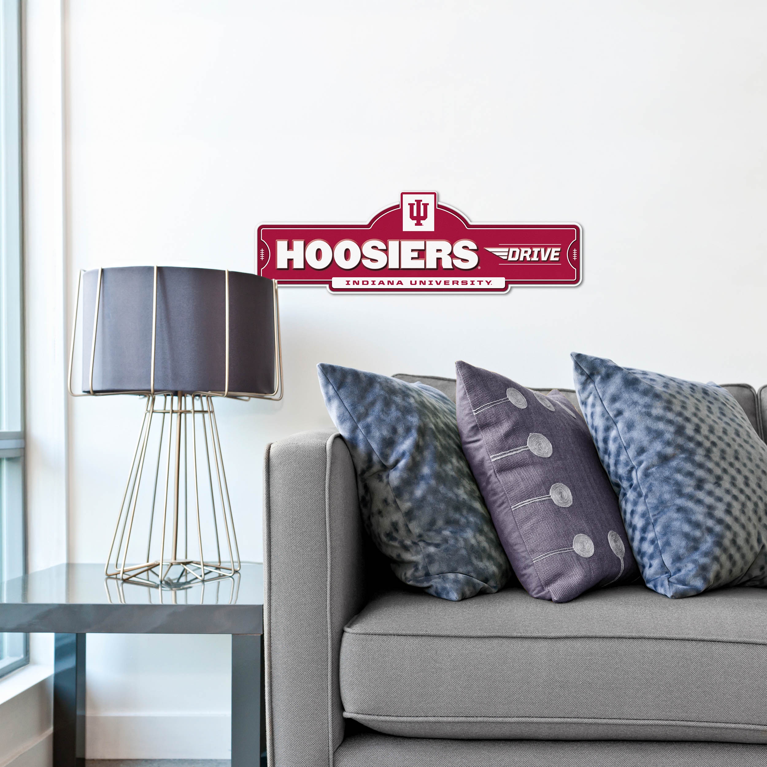 YouTheFan NCAA Indiana Hoosiers Street Sign