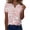 AL23_Vermilion, variant on IYYVV Short Sleeve Womens Shirts Summer Tops 2026 Floral Soft Boho Casual Button Down V Neck Loose Fit T Shirts Army Green M