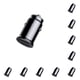 thumbnail image 3 of Bearachild Carga del vehículo Sistema de protección USB 6 doble rápido Distribución inteligente para automóvil familiar, automóvil de Negro 10piezas, 3 of 6