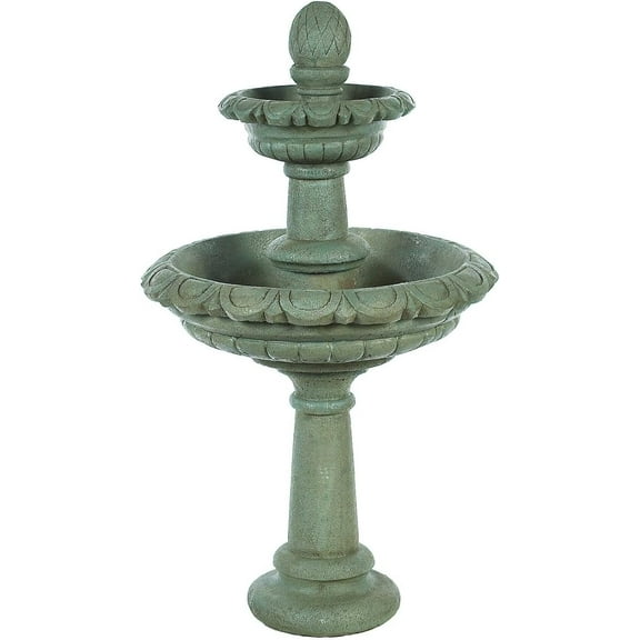 Solid Rock Stoneworks Wellington Fountain - 46" Tall - Cypress