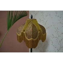 BespokeByNikita Designer Victorian Dome Lamp Shades, Gold, Dome Shape, 2 Count