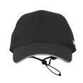 thumbnail image 3 of BUILTCOOL Adult Mesh Baseball Hat - Men & Women Cooling Ball Cap for Running, Tennis, and Golf - One Size, Black, 3 of 8