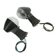 thumbnail image 1 of Feu de Signalisation de Moto, Feu de Clignotants avant de Moto Compact Portable Robuste 2pcs Résistant à l'Usure pour le Remplacement de Sortie pour DL 1000 V-Strom Transparent, Fauve, Noir, 1 of 8