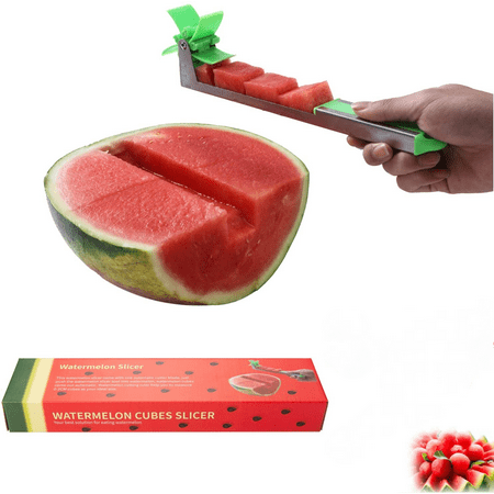 

Rush Stainless Steel Watermelon Slicer Cutter Knife Corer Fruit Vegetable Tools Kitchen Gadgets S5807