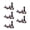 Package 2, variant on Fanoery Ancient Style Figurine Swordsman Action Figure Plastic Figurine For Desk Home And Car Interior Decorations