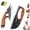 C, variant on Borikise Hand Forged Kitchen Knife, Premium Cleaver Set with Sharp Slicing Blade and Comfort Wood Grip for Cutting Frozen Meat