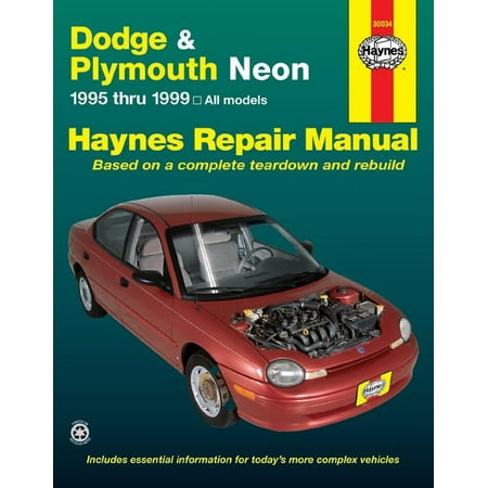 Dodge & Plymouth Neon (95-99) Haynes Repair Manual ^