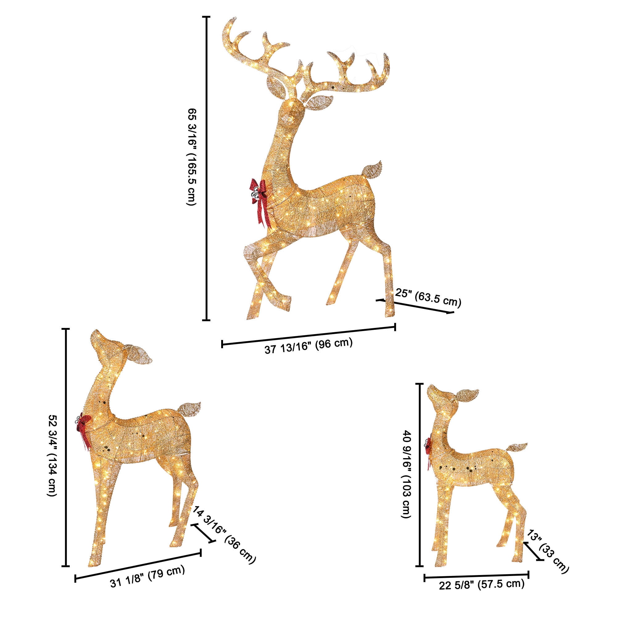 5+ Large Reindeer Sewing Pattern SolveigErren