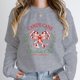 thumbnail image 1 of Jersey con estampado de Feliz Navidad para mujer, Sudadera de cuello redondo, jerséis sueltos sin capucha, Club de Navidad de bastón de caramelo, Otoño e Invierno, 1 of 5