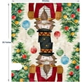 thumbnail image 4 of Merry Christmas Nutcracker Christmas Tree Decoration Mailbox Cover With Magnetic Strip Winter Holiday Mailbox Wraps Post Letter Box Cover Standard Size 21" X 18" for Garden Outdoor Yard Decor, 4 of 6