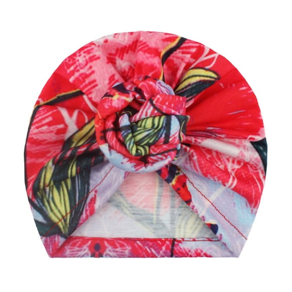 Tejiojio Fall Clearance Toddler Kids Baby Boys Girls Floral Knotted Hat Beanie Headwear Accessories