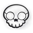 thumbnail image 1 of Cooking Kitchen Tool Silicone Fried Egg Mold Skull Pancake Mold, 1 of 4