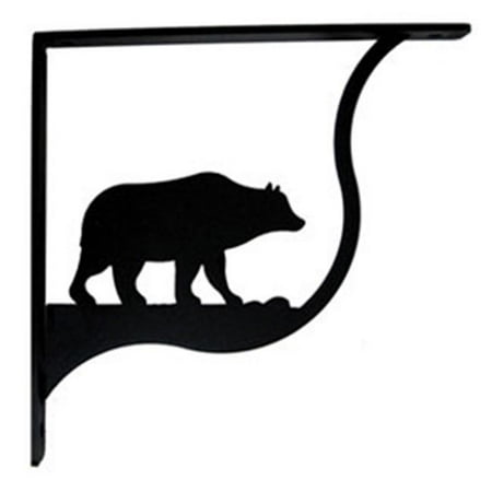 

Village Wrought Iron SB-14-L Pair of Bear Shelf Brackets - Large