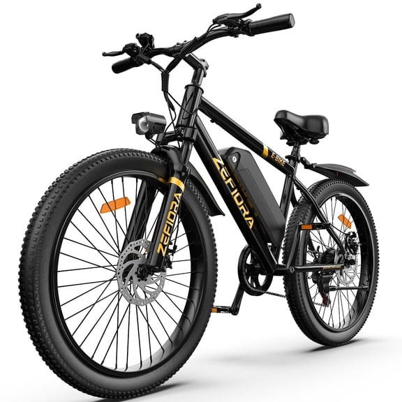 26” Electric Mountain Bike For Adults749W Motor 48V/7.8Ah, 25 MPH Max, 45-Mi Range Pas, 7 Speed for Off-Road & Commute, UL2849