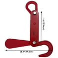 thumbnail image 2 of 5T Automatic Unloading Hooks Lifting Swivel Hook Cargo Crane Hook Automatic Hook Removal 0-3.15" Opening Dimension, 2 of 9