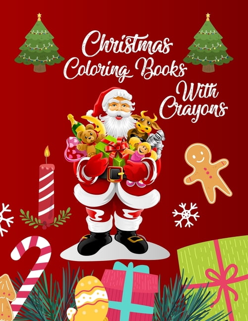 Download Christmas Coloring Books With Crayons : Christmas Coloring ...