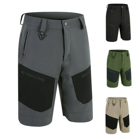Sentmoon Mens Stretch Cargo Shorts Fishing Shorts for Men High Waist Breathable Regular Fit Mens Golf Shorts with Pockets Trendy Beach Vacation Essentials for Cruise and Resort M-3XL