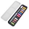 thumbnail image 4 of Watercolor Paints Set, Easy To Carry Solid Watercolor Paint, Creating Cardstock For Newsprint Jobs Creating Lettering And, 4 of 8