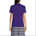 thumbnail image 2 of Lands' End Women's Short Sleeve Feminine Fit Interlock Polo Shirt, 2 of 3