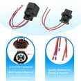 thumbnail image 4 of Conector del arnés del módulo de control del ventilador de refrigeración Unique Bargains para Volvo S60 II 134 2015-2018 para Ford Galaxy WA6 2006-2015 No.7T4Z8B658B/7T438C609BA, 4 of 7