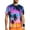 4, variant on T Shirt For Men Gym T-Shirt For Men Watercolor Sunset T-Shirts Popular Gradient Ombre Summer Tees O